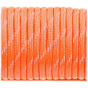 Paracord 550 - Reflective Neon Orange