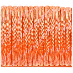 Paracord 550 - Reflective Neon Orange