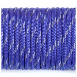 Paracord 550 - Reflective Royal Blue