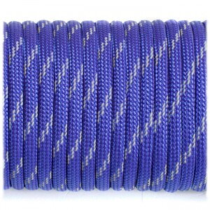 Paracord 550 - Reflective Royal Blue