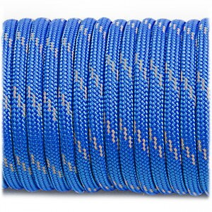 Paracord 550 - Reflective Blue
