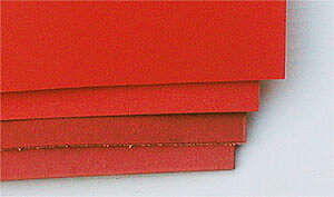 Vulkanfiber röd 0,4 mm