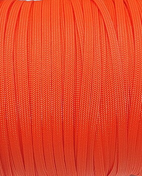 Coreless Paracord - Neon Orange