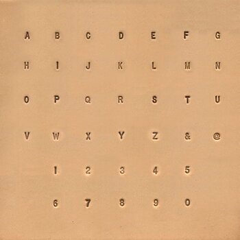 Puns set - Alfabet och siffror