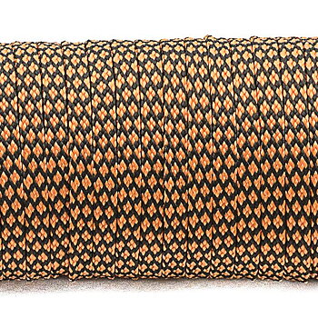 Coreless Paracord - Orange Yellow Snake