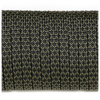 Coreless Paracord - Black Snake