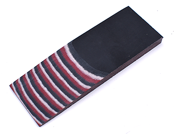 Micarta Red / Black / Stone 8mm