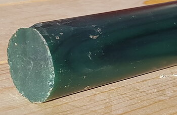 Polyester Malachite cylinder