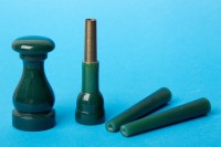 Polyester Malachite cylinder - 2