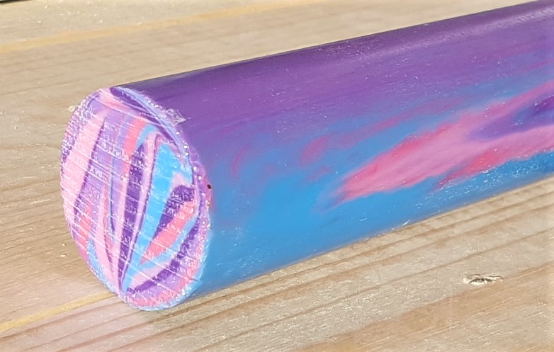 Polyester Purple Haze cylinder