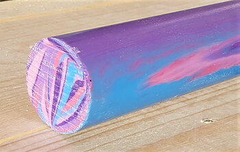 Polyester Purple Haze cylinder