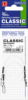 Dragon Fluorocarbontafs Classic  med Quick lock - 8 kg