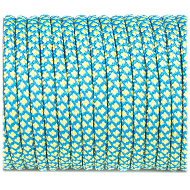 Paracord 550 - Blue Yellow Snake