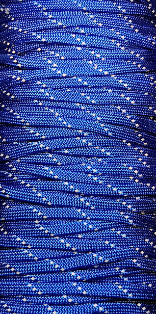 Paracord Reflective Blue
