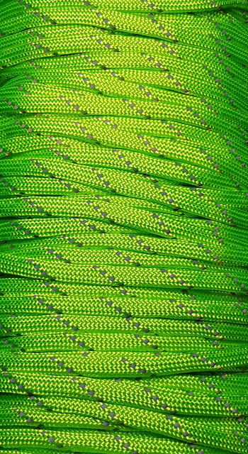 Paracord Reflective Neon Green