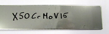 X50CrMoV15 - 3,0 x 350 x 250 mm