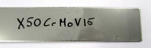 X50CrMoV15 - 1,5 x 350 x 1000 mm