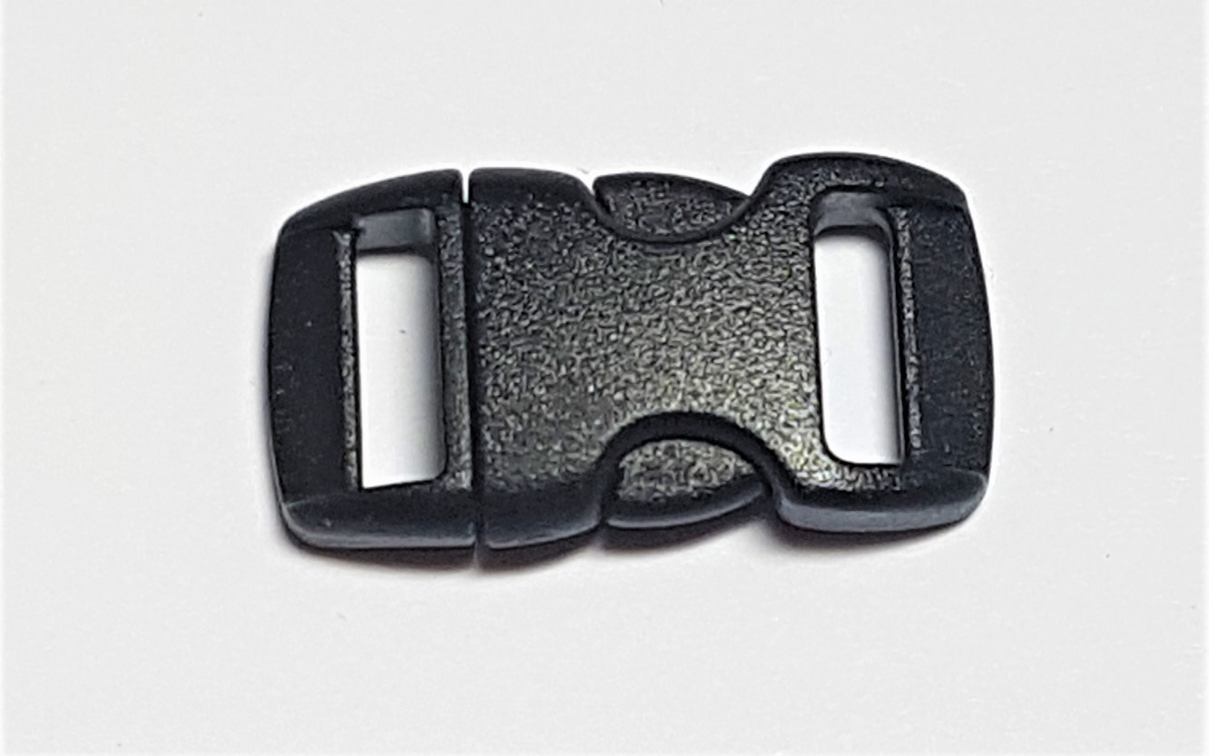 Snäpplås Svart 10 mm