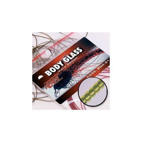 Body glass - halvrund - 20