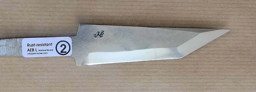 Eklund Nordic Tanto smidd yta 