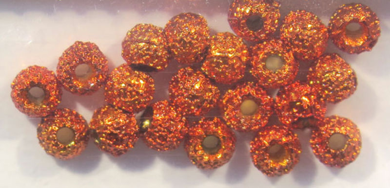 Gritty Brass Beads 3,8 mm - 14
