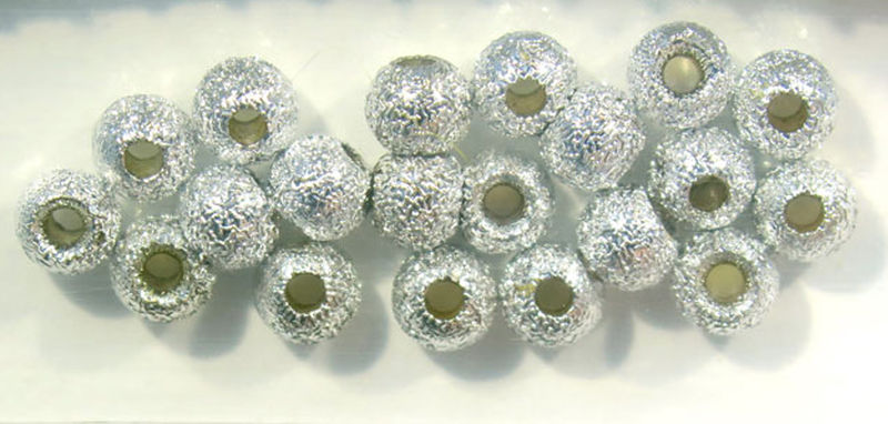 Gritty Brass Beads 3,8 mm - 6