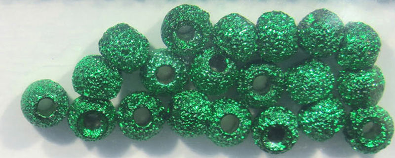 Gritty Brass Beads 3,8 mm - 12