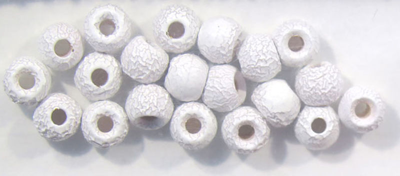 Gritty Brass Beads 3,8 mm - 7