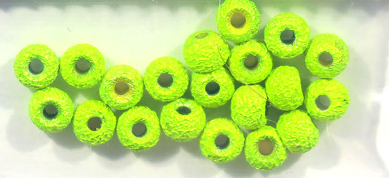 Gritty Brass Beads 3,8 mm - 10