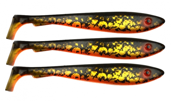 SvartZonker McRubberShad 17cm (3-pack) - 4