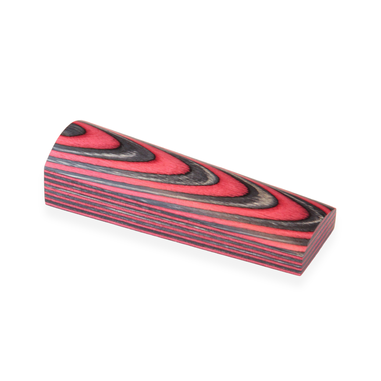 Laminerat Arctic Red/Black White shaded - block