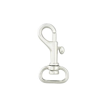 Karbinhake - nickel 43x16 mm