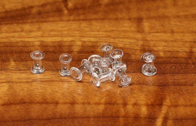 Flat End Eye Glass Rattles 3 mm - 2