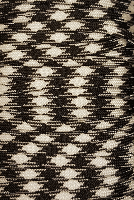 Paracord Svart/Vit