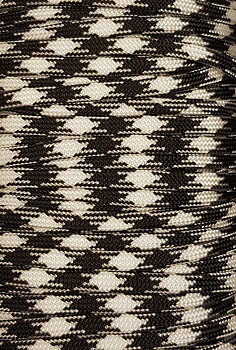 Paracord Svart/Vit