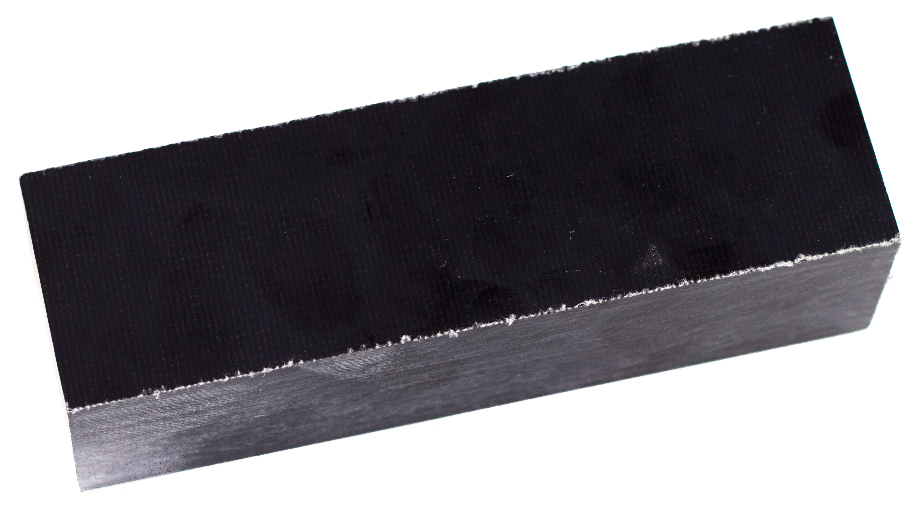 Micarta Svart Linne block