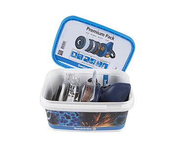 S1P3 R D Sundström Premium Pack Halvmask