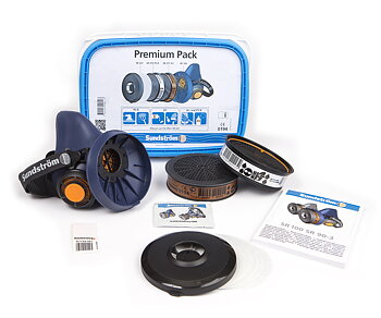 S1P3 R D Sundström Premium Pack Halvmask