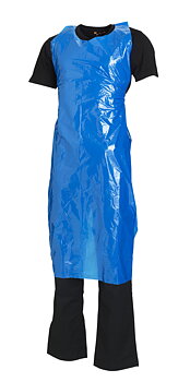 Worksafe Förkläde PE 1100x800mm blå 50st/fp