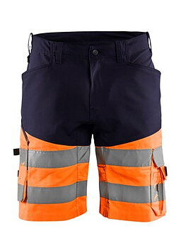 Blåkläder 1541-1811 Varselshorts med stretch