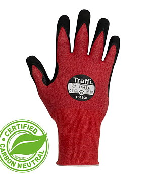 TraffiGLOVE TG1240 LXT, Skärskydd A, Koldioxidneutral
