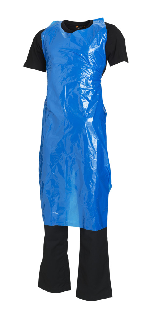 Worksafe Förkläde PE 1400x850mm blå 50st/fp