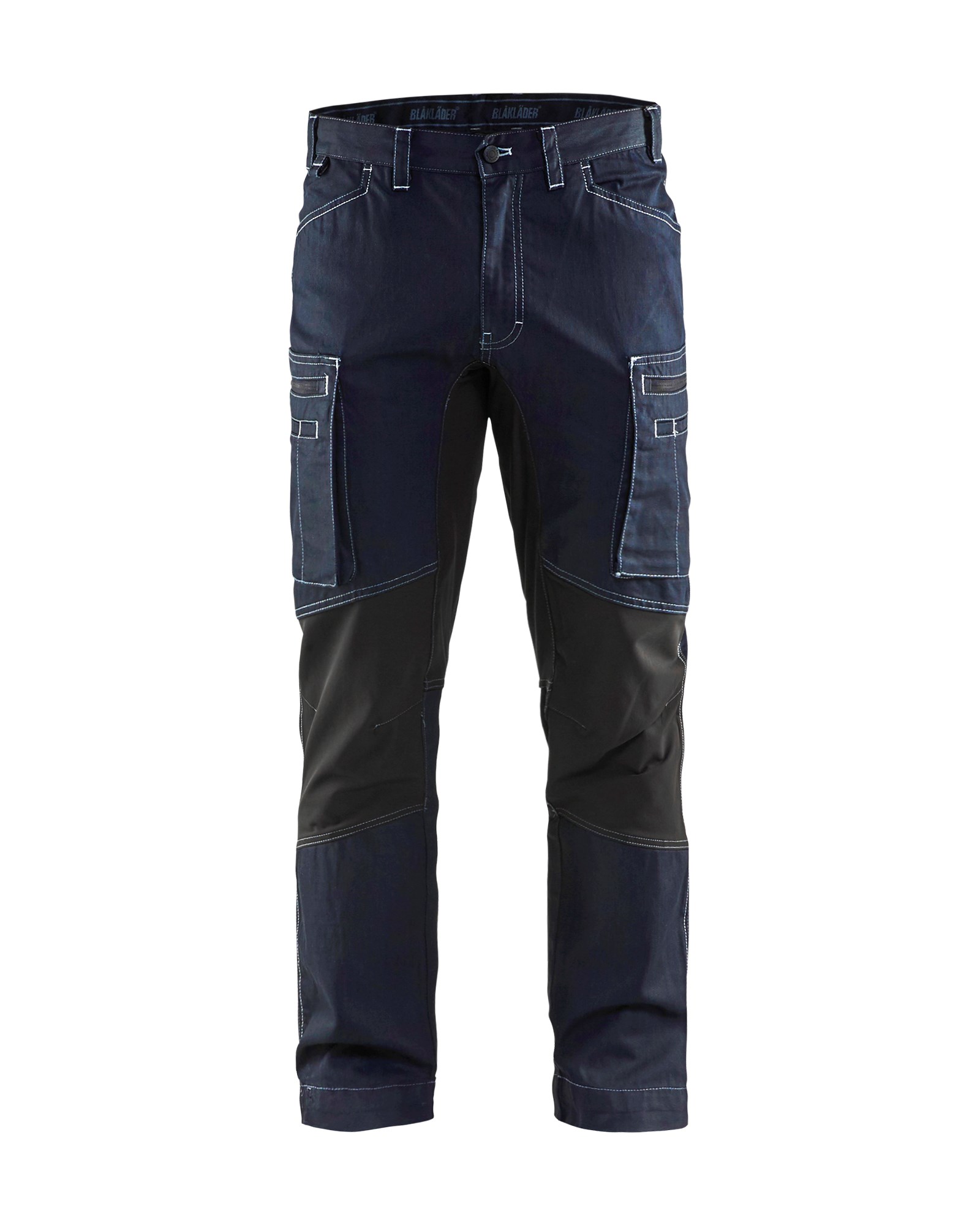 Blåkläder 1459-1142 Denim Servicebyxa med stretch - 3