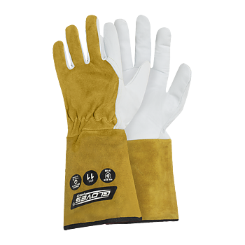 Gloves 5620 MIG Argonsvetshandske med spaltbakhand