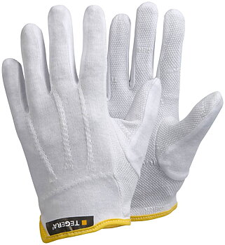 Tegera 8127 Bomullshandske med noppar