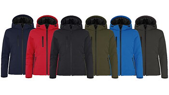Clique 020953 Padded Hoody Softshell Dam