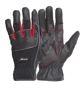 Gloves 5240 Montage Black Rock PU
