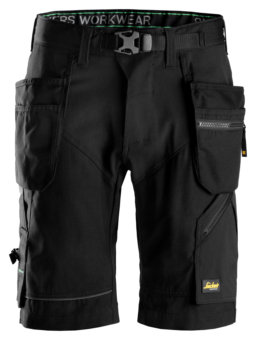 Snickers 6904 FlexiWork Arbetsshorts Stretch H/F