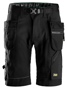 Snickers 6904 FlexiWork Arbetsshorts Stretch H/F