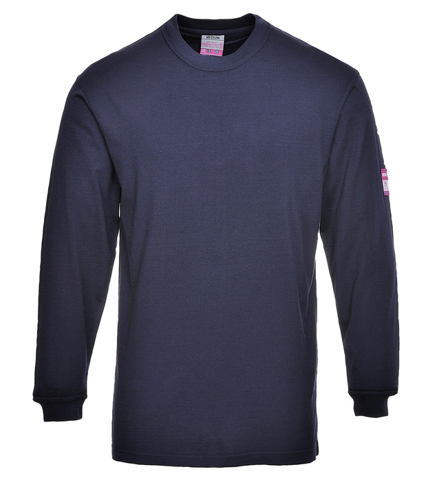 Portwest FR11 Flam Resistent Anti-Static Långärmad T-shirt